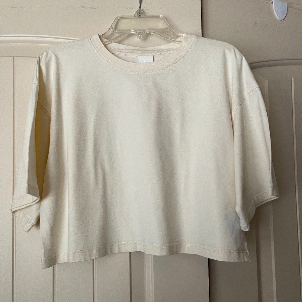 Light Beige Crop Top
